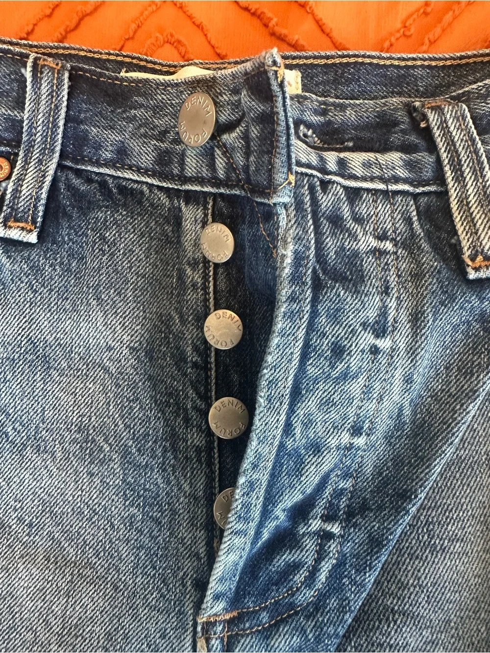 Denim Forum Ex Boyfriend Shorts - Picture 6 of 6